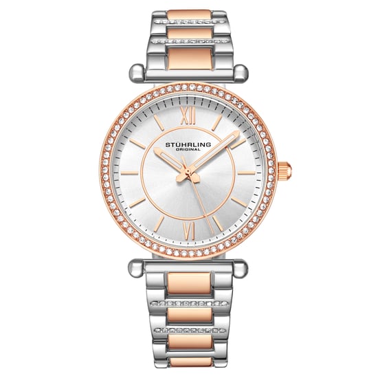 Rosa Guld och Silver Aria Kvarts 36mm - Image 1