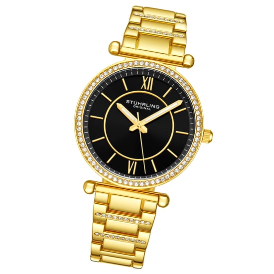 Black and Gold Aria Quartz 36mm - Image 2