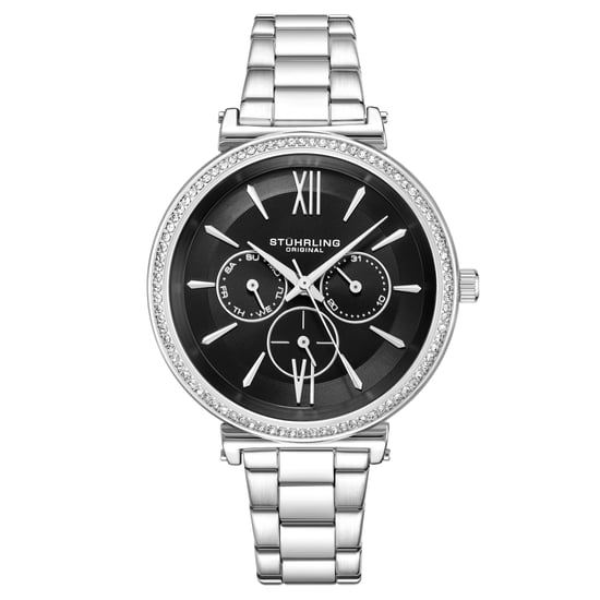 Silver- och svarts Aria Quartz 40mm - Image 1