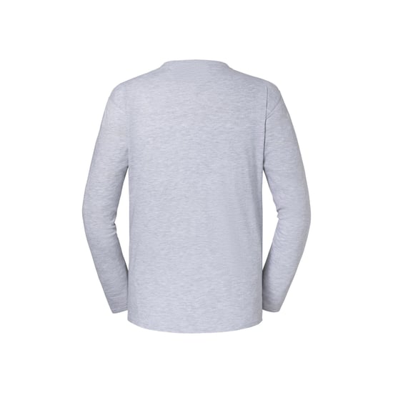 Fruit of the Loom Heren Iconic 195 Premium T-shirt met lange mouwen (Heide Grijs) - Image 2