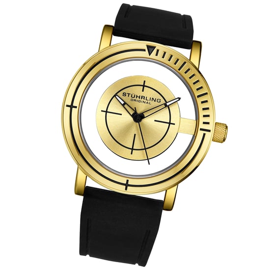 Gold and Black Aviator Quartz 42mm - Image 2