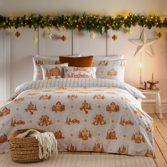 Gretel Brushed Cotton Festive Duvet Cover Set