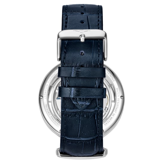 Silver Emperor's Grandeur Automatisk 49mm Skeleton - Image 3