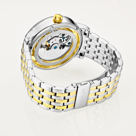 Silver and Gold Special Reserve Automatic 48mm Skeleton - Image 3