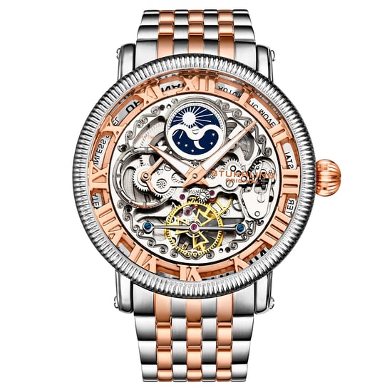 Gold and Silver Special Reserve Automatic 48mm Skeleton - Image 1