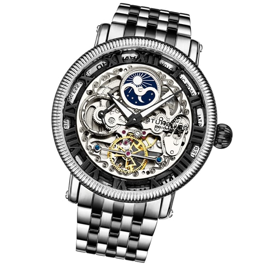 Svart och Silver Special Reserve Automatisk 48 mm Skeleton - Image 2