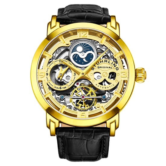 Black and Gold Anatol Automatic 46mm - Image 1