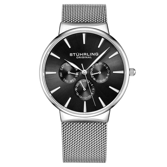 Black and Silver Monaco Quartz 39mm - Image 1