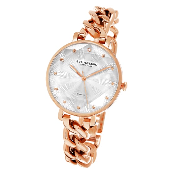 Rosen Guld och Silver Vogue Quartz 38mm - Image 2
