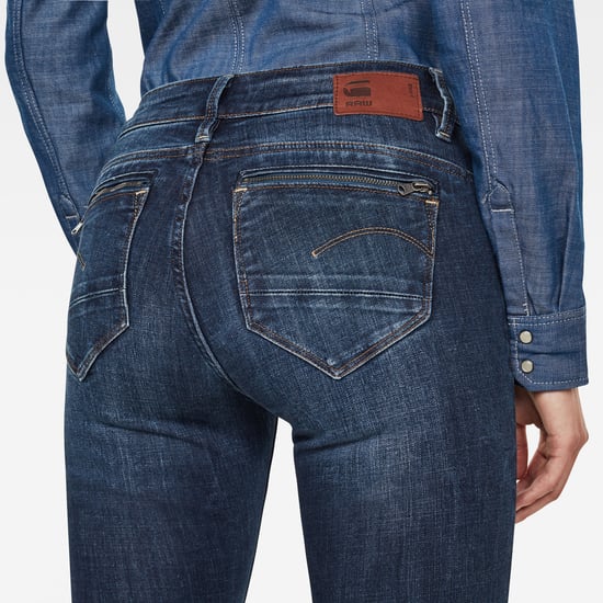 G-Star RAW Midge Zip Mid Skinny Jeans