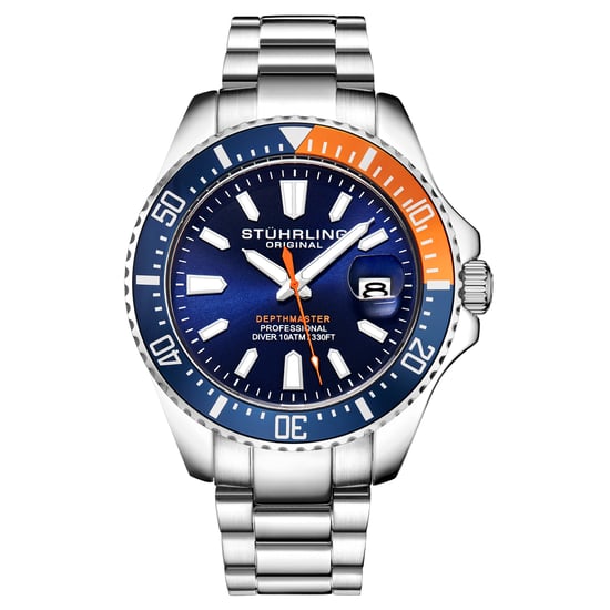 Blå och Orange Depthmaster Kvarts 42mm - Image 1