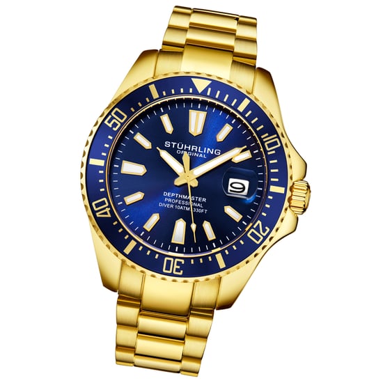 Blue and Gold Depthmaster Quartz 42mm - Image 2