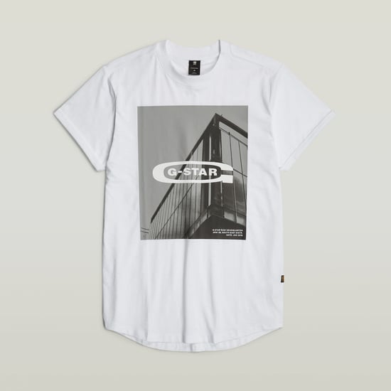 G-Star RAW HQ Old School Logo Lash T-Shirt - Image 4
