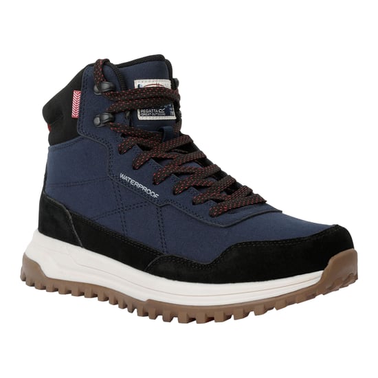 Regatta Mens Mayfield Suede Walking Boots (Navy/Black)