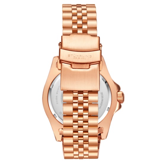 Rose Gold Meridian GMT Quartz 42mm - Image 3