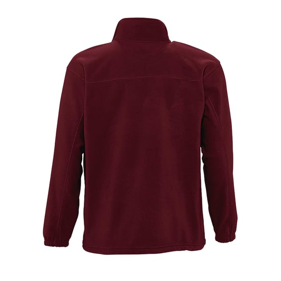 SOLS Mens North Full Zip Outdoor Fleece Jacket (Burgundy) - Image 2