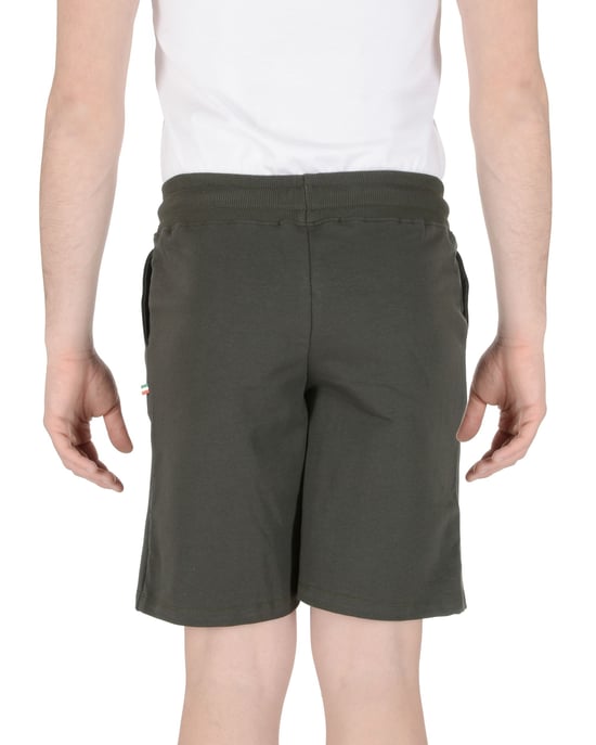 19V69 Italia Mens Short Pants Dark Green Bob Dark Green