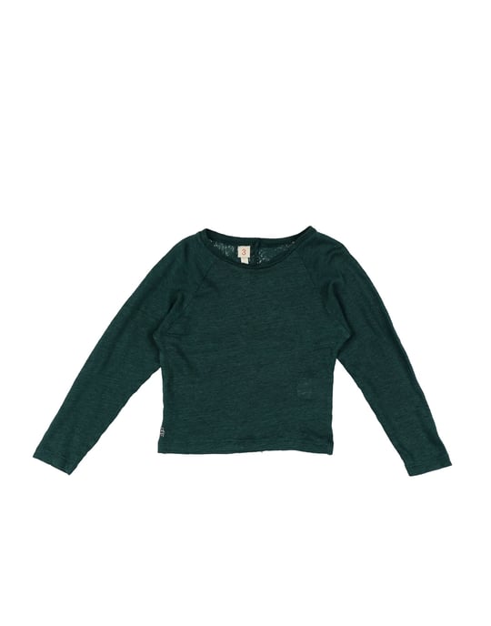 KNITWEAR Bellerose Emerald green Girl Linen