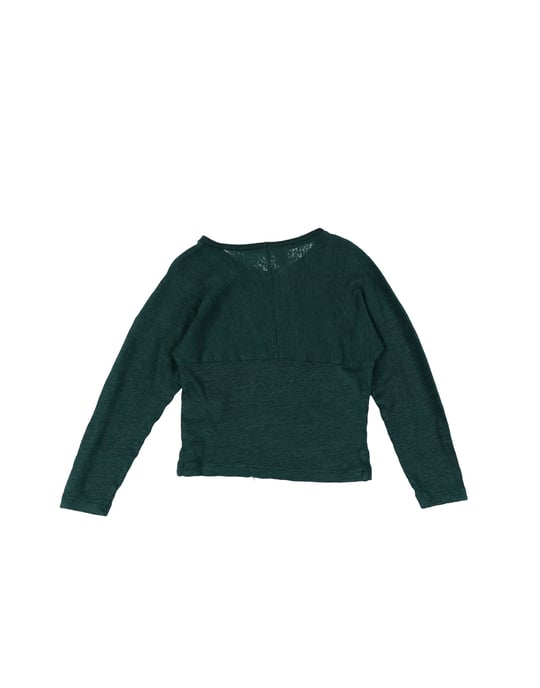 KNITWEAR Bellerose Emerald green Girl Linen