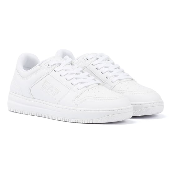 EA7 Slasher White Trainers - Image 1