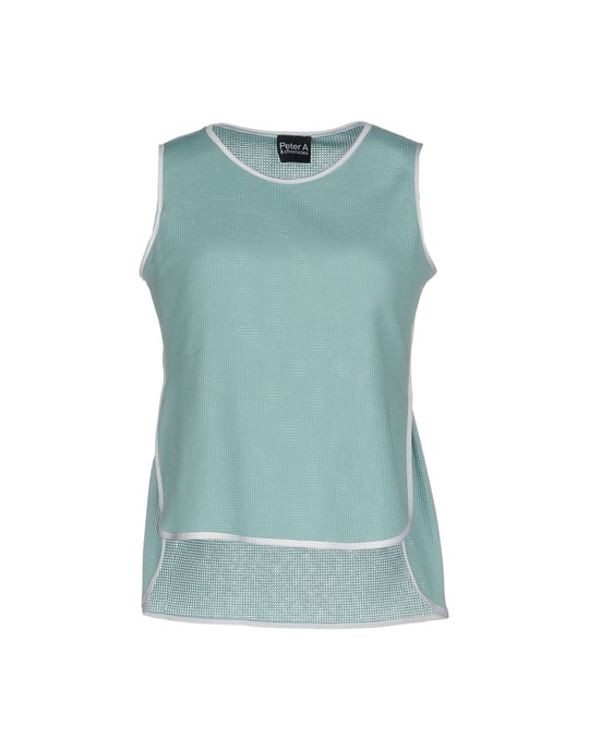 Knitwear Peter A & Chronicles Light Green Women's Cotton