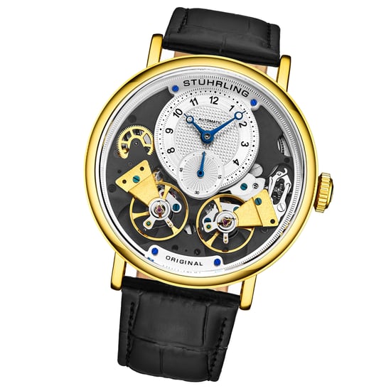 Guld och svart Ares automatisk 43mm - Image 2