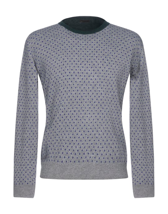 Herman & Sons Grey Wool Jumper