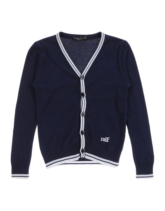 KNITWEAR Manuell & Frank Dark blue Boy Cotton