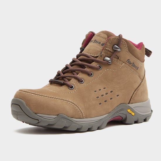 Peter Storm Women's Grizedale Waterproof Walking & Hiking Mid Boots with Vibram Outsole