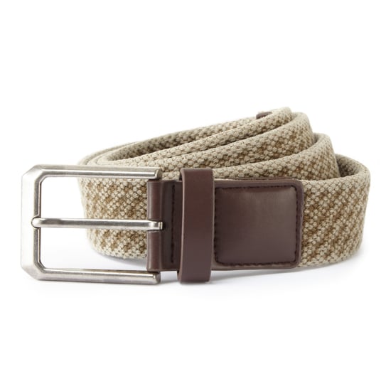 Asquith & Fox Mens Vintage Wash Canvas Belt (Khaki) - Image 1