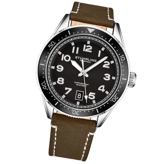 Black and Brown  Quartz 42mm - Image 2