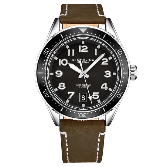 Black and Brown  Quartz 42mm - Image 1