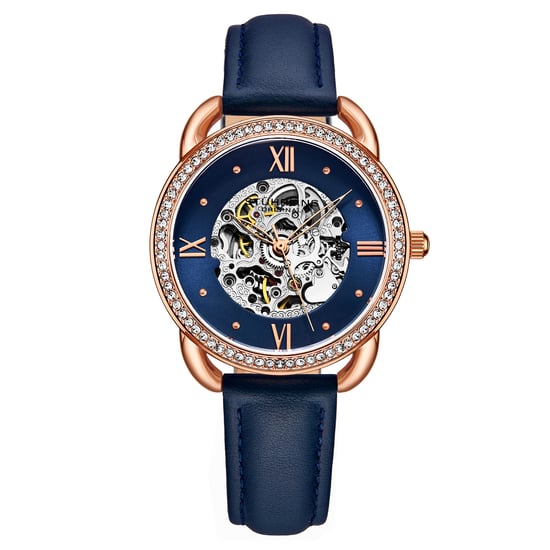 Marinblå och Roséguld Automatisk 36 mm - Image 1