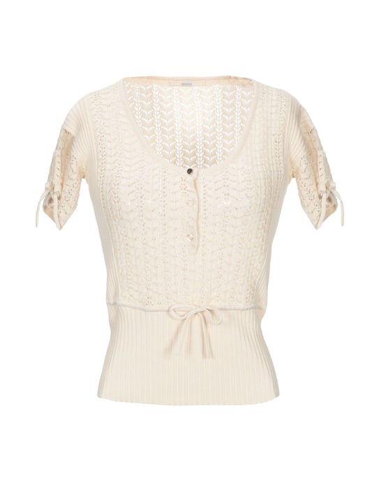 Sessun Beige Short Sleeve Knit