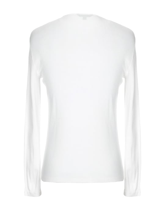John Varvatos Man T-shirts White Cotone Pima