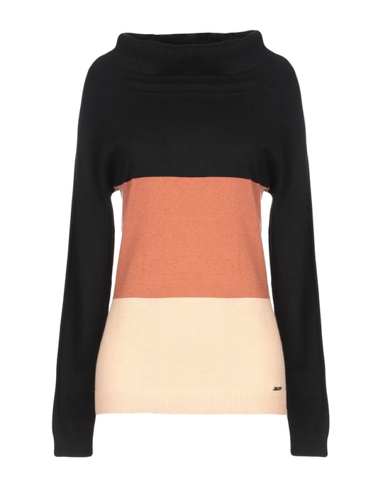 Cristinaeffe Brown Stripe Knit Jumper