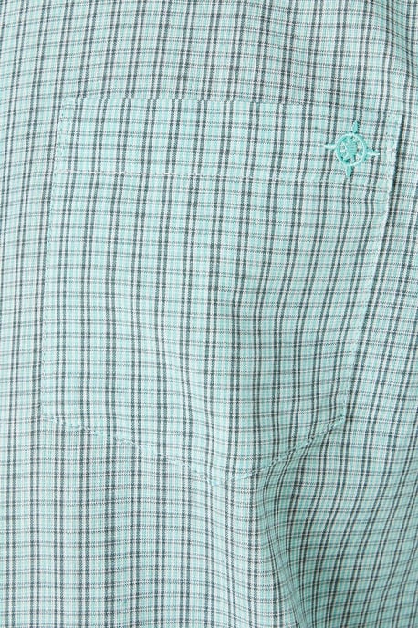 Fine Check Long Sleeve Shirt - Image 5