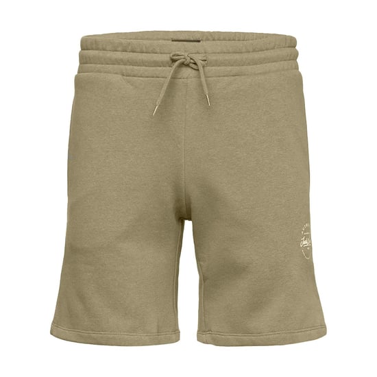 Jack & Jones Shorts Regular Fit Basic Cotton Blended Sweat Shorts, Dusty Olive