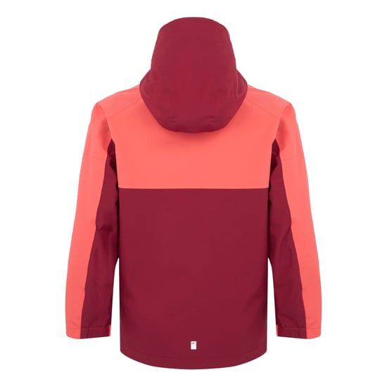 Regatta Girls Trekktain 3 in 1 Waterproof Jacket (Rumba Red/Red Sky)