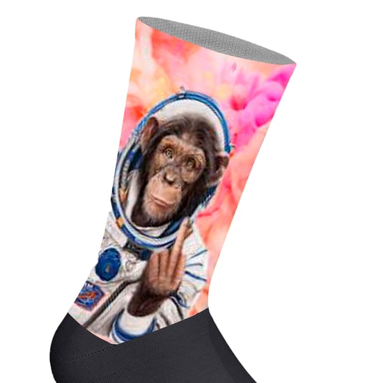 Unisex Elastic Printed Long Socks