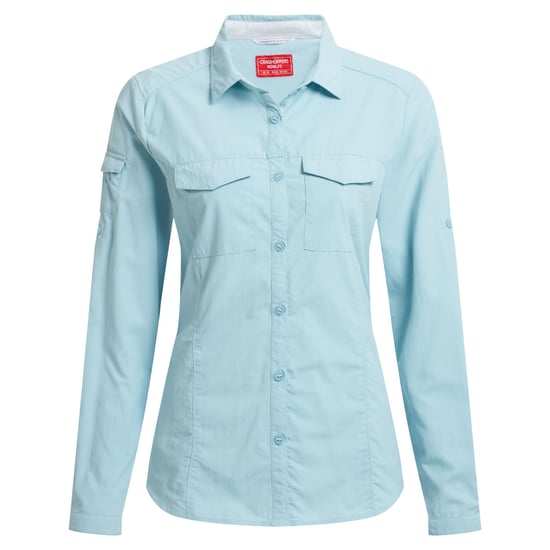 Craghoppers Dames/Dames Adventure III Nosilife Shirt Met Lange Mouwen (Hemelsblauw) - Image 1
