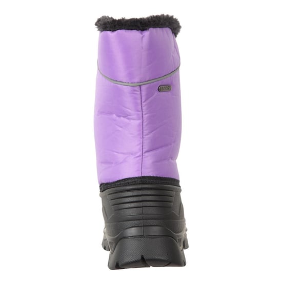 Mountain Warehouse Childrens/Kids Whistler Adaptive Snow Boots (Dark Purple)