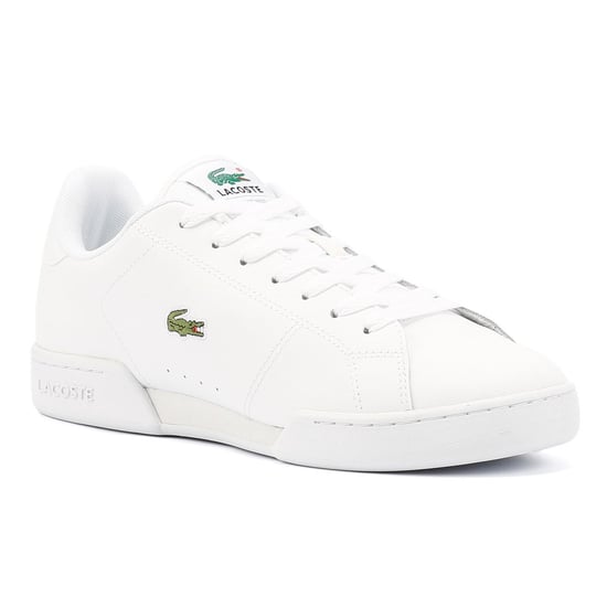 Lacoste Carnaby Cup Leather Men's White Trainers - Image 2