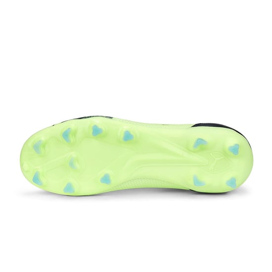Puma Ultra Match LL FG/AG Kids Green Football Boots