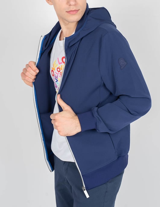 Invicta Sweatshirt med heltäckande dragkedja, herr Blå - Image 3