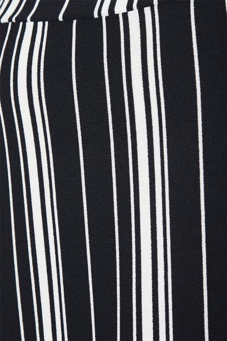 Jersey Stripe Maxi Sun Dress With Side Splits - Image 5