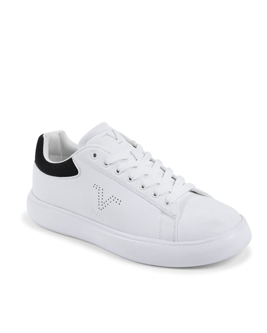 V Italia Mens Sneaker SNK 004 M White Black - Image 2
