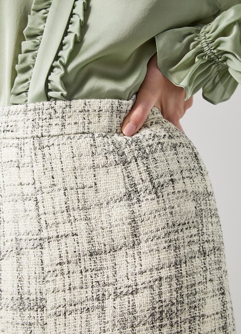 LK Bennett Lottie Skirts, Cream