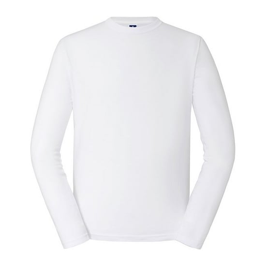 Russell Mens Classic Long-Sleeved T-Shirt (White) - Image 1