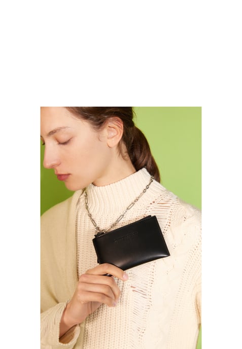 Carella Zip Top Credit Card Slot Purse